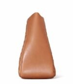 PURSELLA Brown Luxe Textured Sling Shoulder Handbag - Image 3